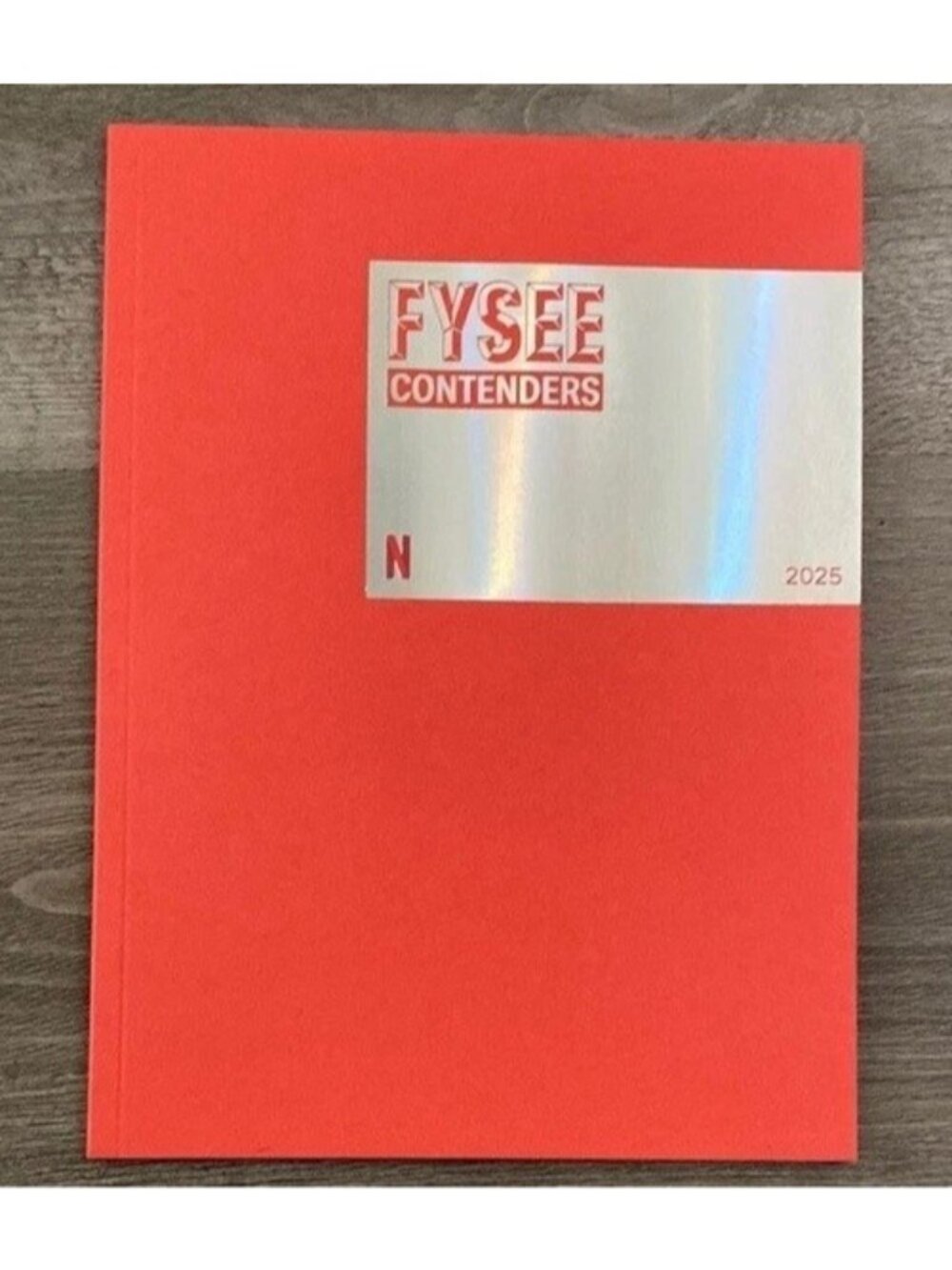 Netflix Booklet FYSEE Contenders 2025 Promo For Your Consideration PR FYC Emmy